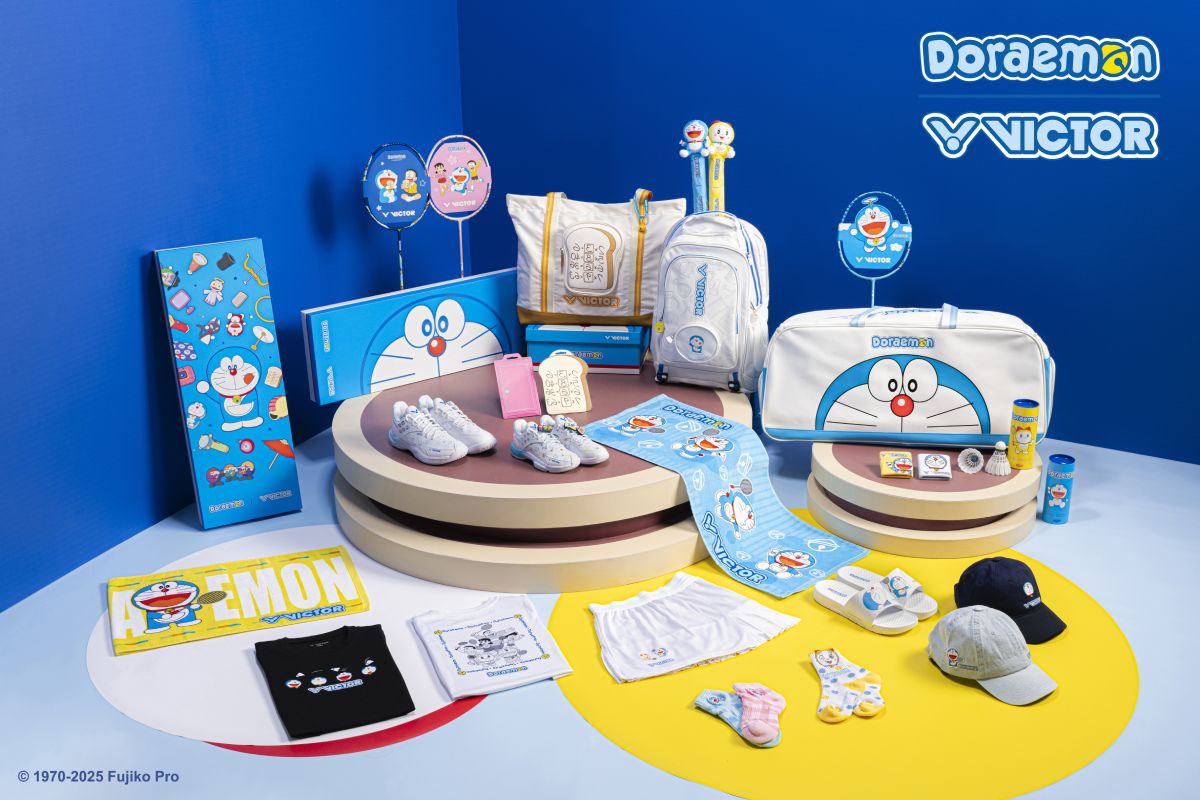 Victor x Doraemon Toiletry Bag (BG1205DRM)