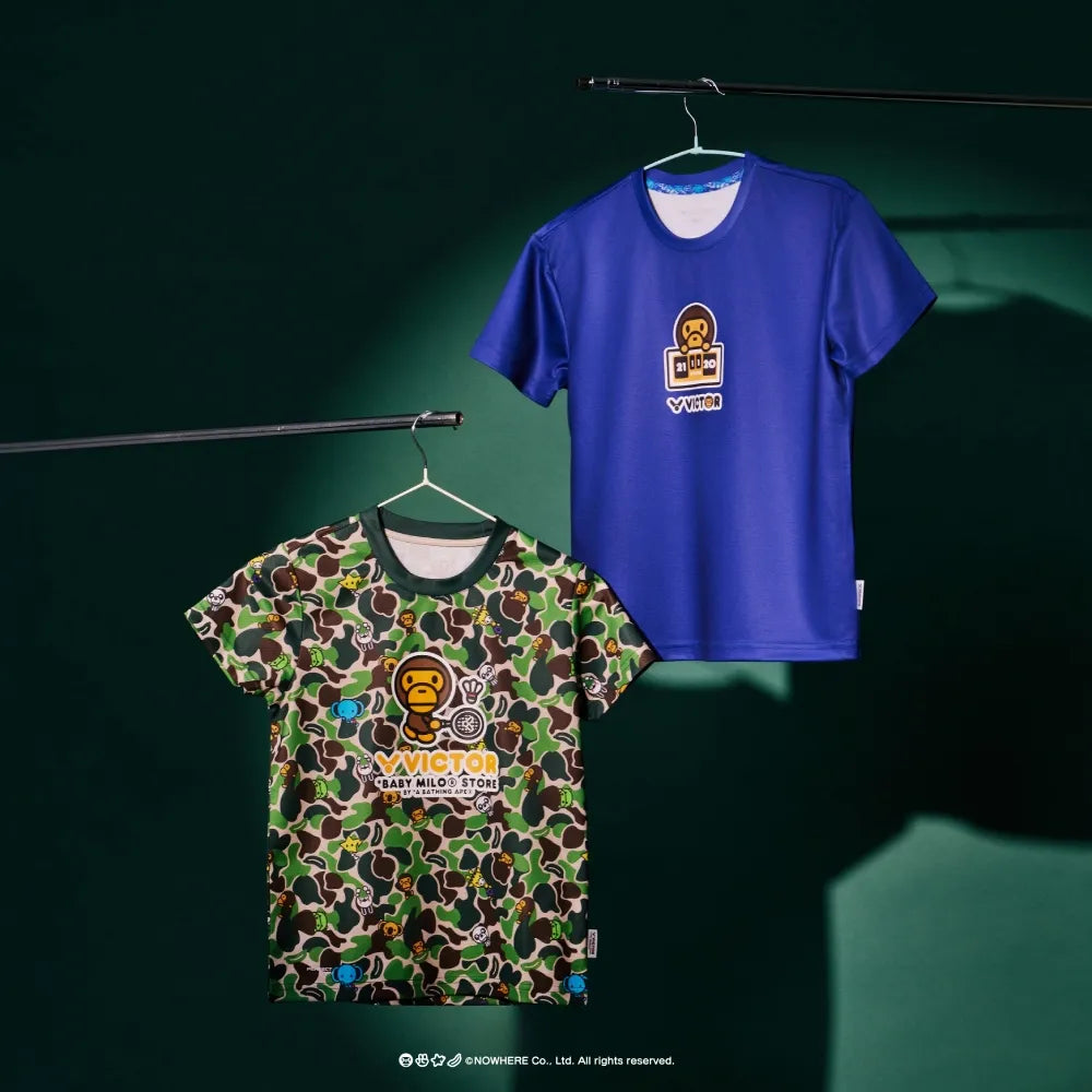 VICTOR x BABY MILO STORE® Junior Knitted T-Shirt T-504JRBM G