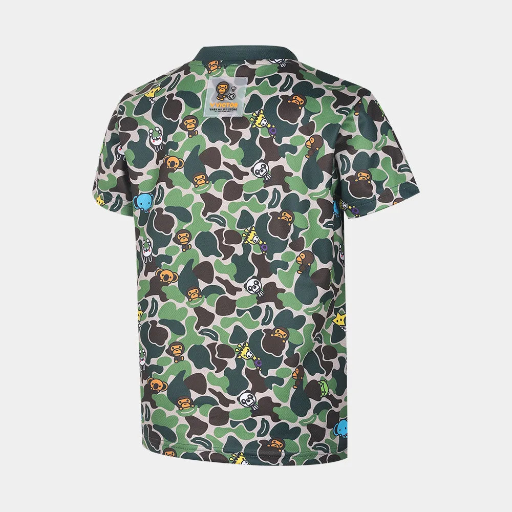 VICTOR x BABY MILO STORE® Junior Knitted T-Shirt T-504JRBM G