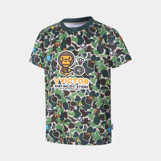 VICTOR x BABY MILO STORE® Junior Knitted T-Shirt T-504JRBM G