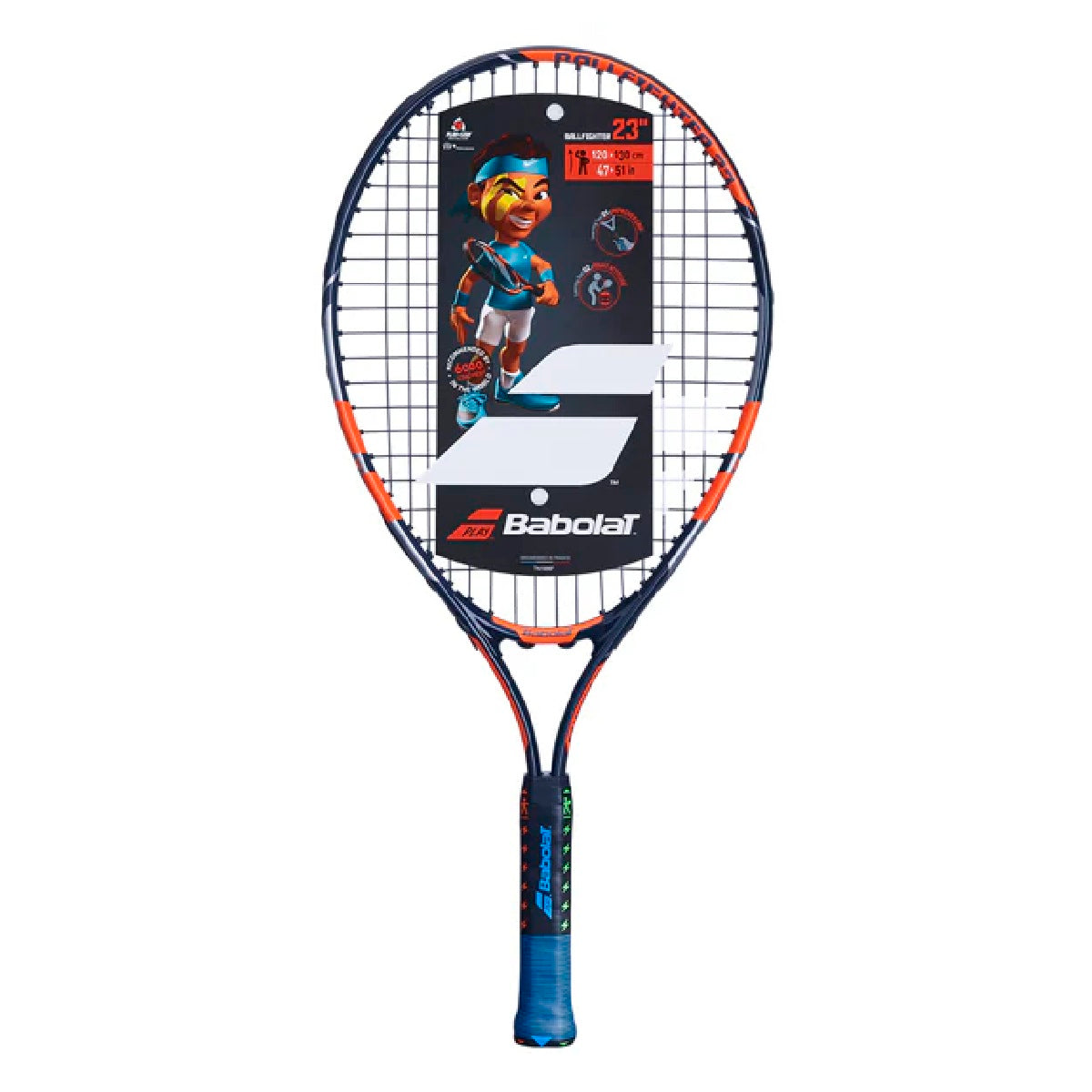 Babolat Ballfighter 23 [Black/Orange](PRE-STRUNG)(169998)