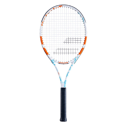 Babolat Evoke 102 Women [White/Blue/Orange](PRE-STRUNG)(185786)