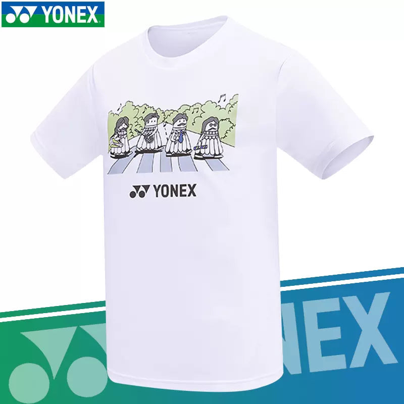 YONEX Men T-shirt (White) 115033BCR