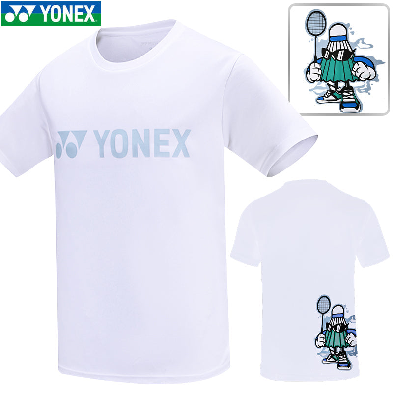 YONEX Men T-shirt (White) 115043BCR