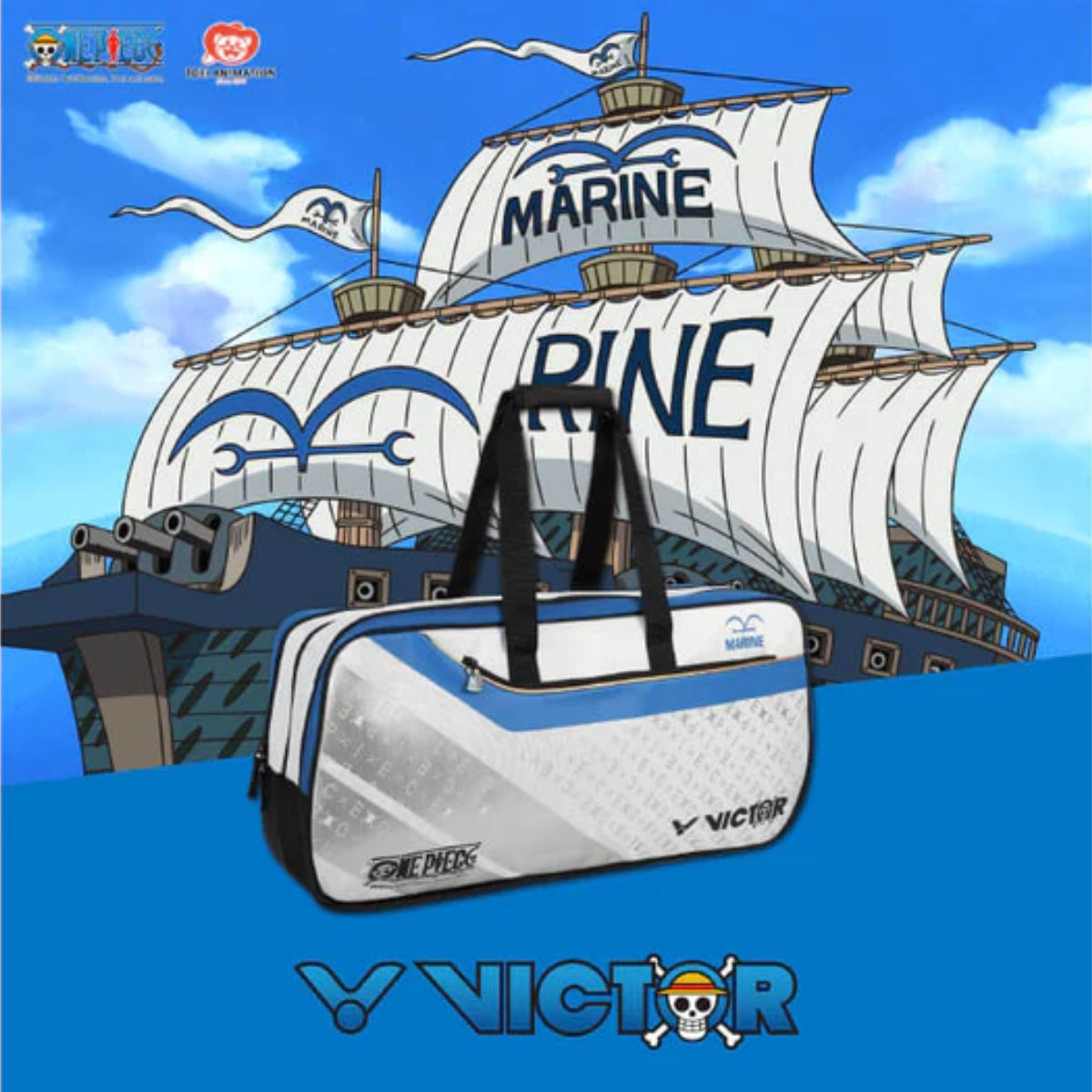 Victor X One Piece Marine Rectangular Racket Bag (BR62OP A)