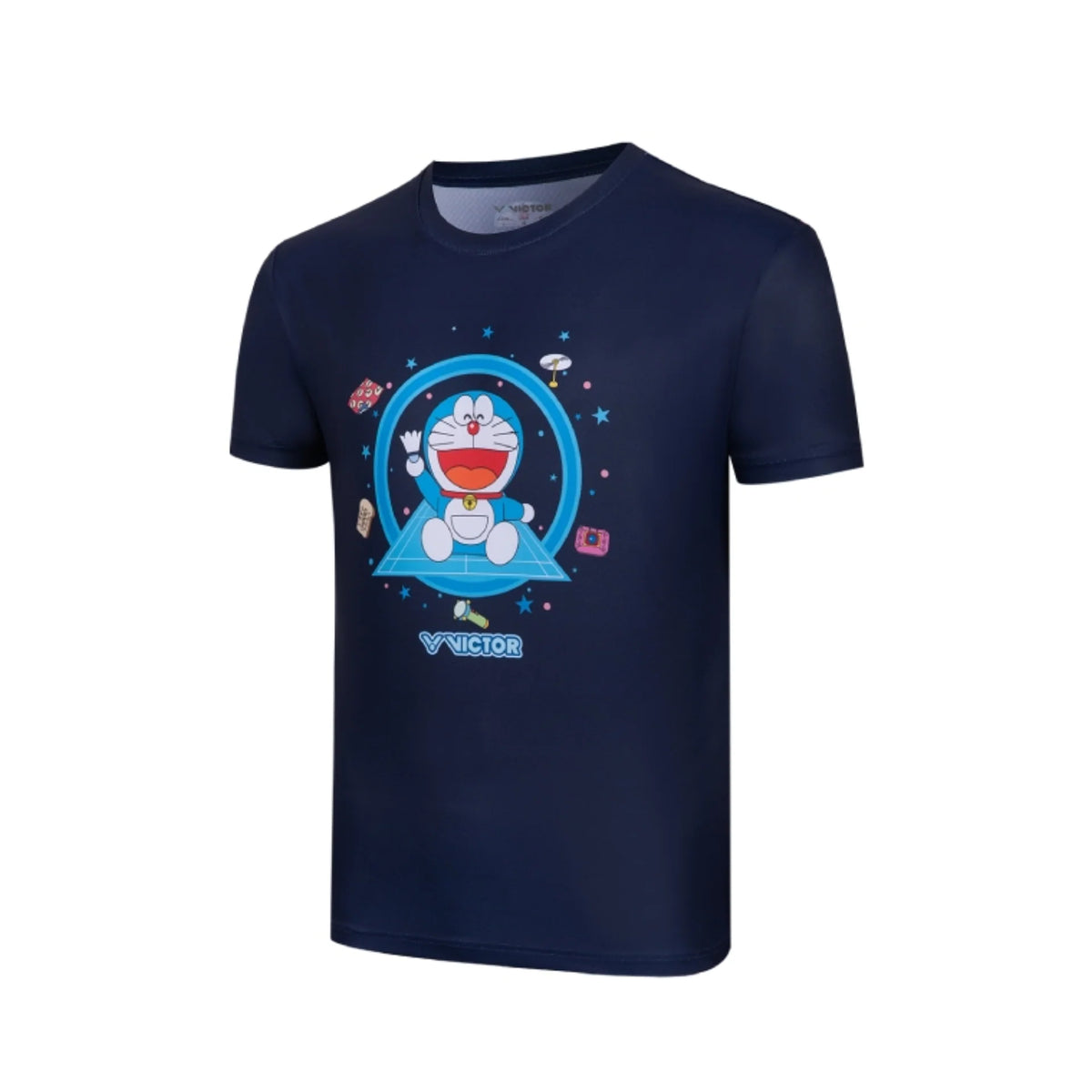 VICTOR Doraemon Knitted T-Shirt T-524DRM B