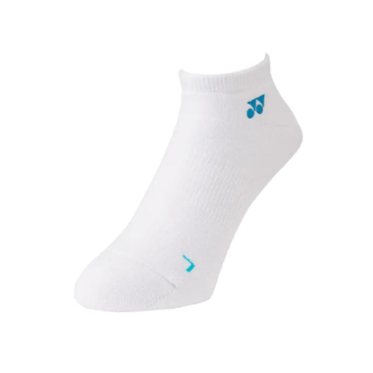 Yonex Sport Low Cut Socks [White with Blue logo]