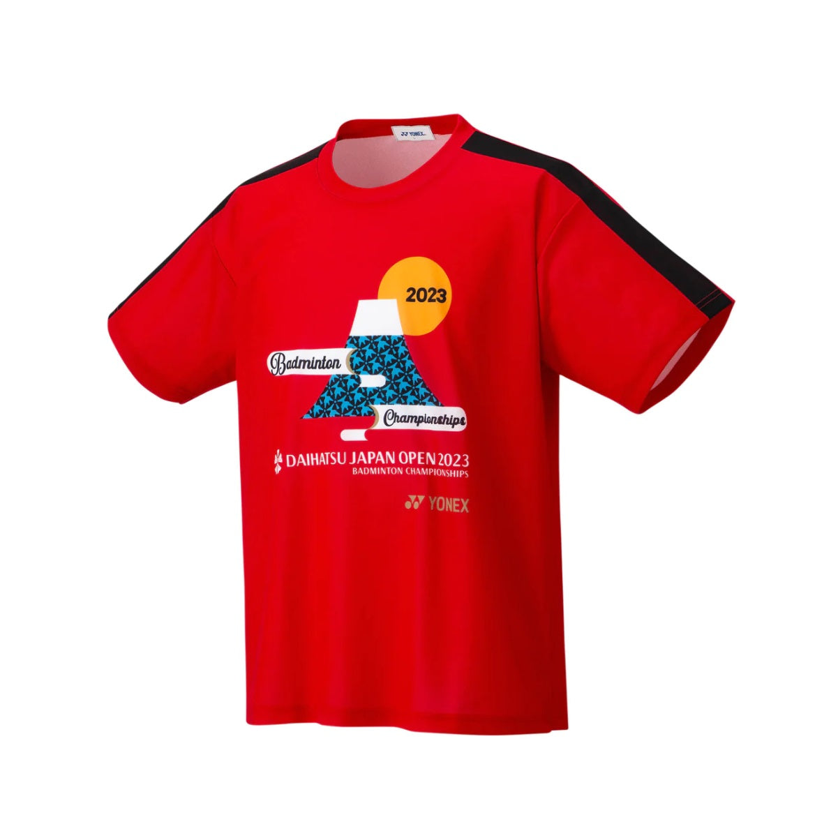 Yonex Daihatsu Japan Open Dry Red T-Shirt [Unisex](YOB23230)