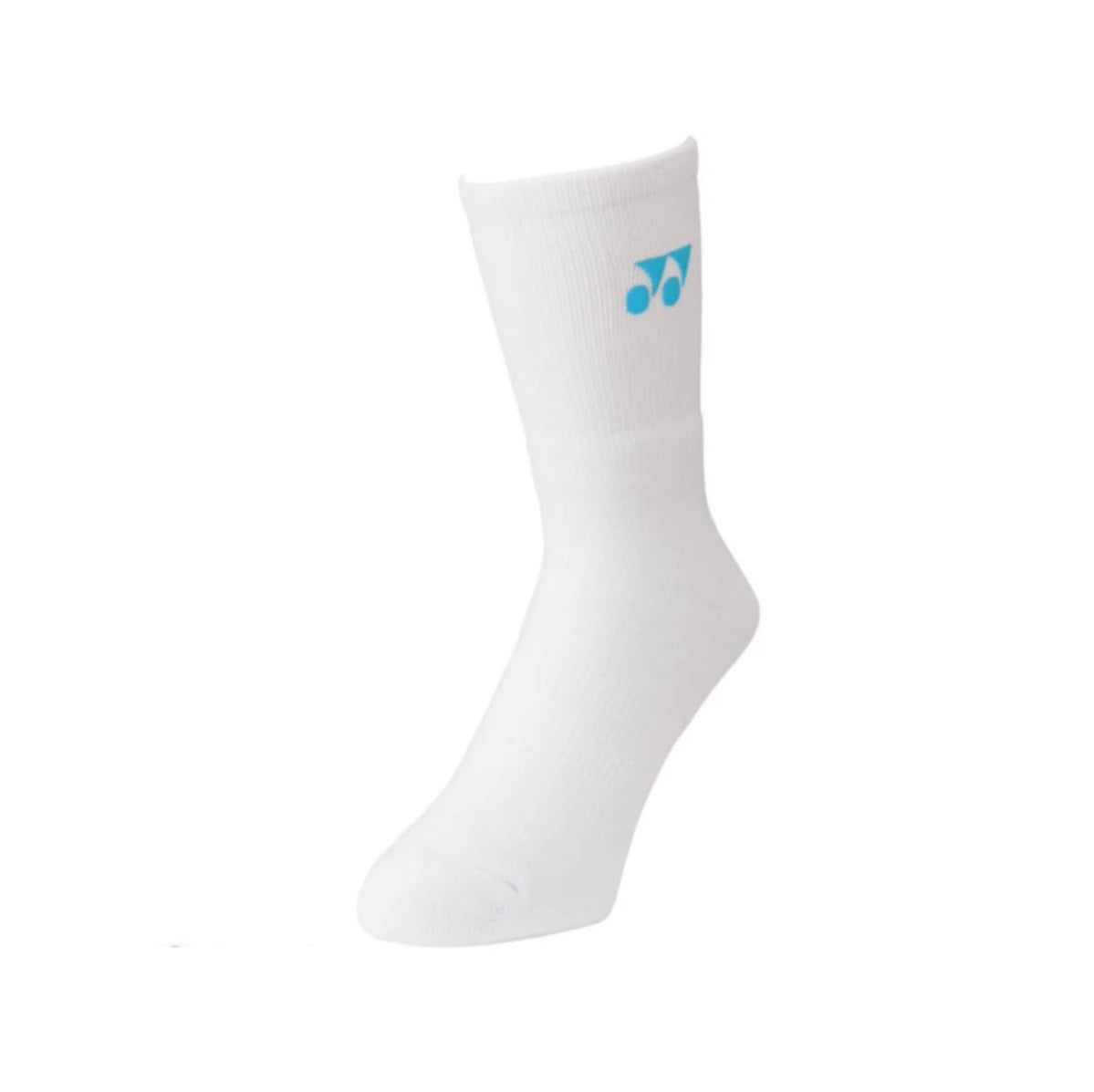 Yonex Sport Crew Socks [Black with Blue Logo]