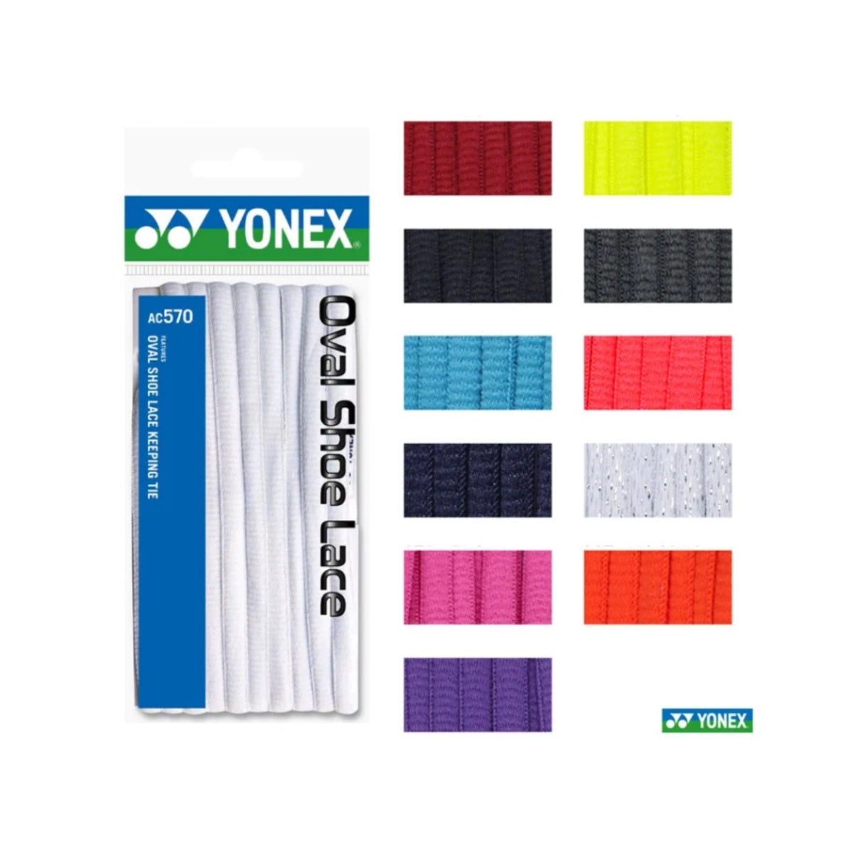 AC570 JP Yonex Oval Shoelace