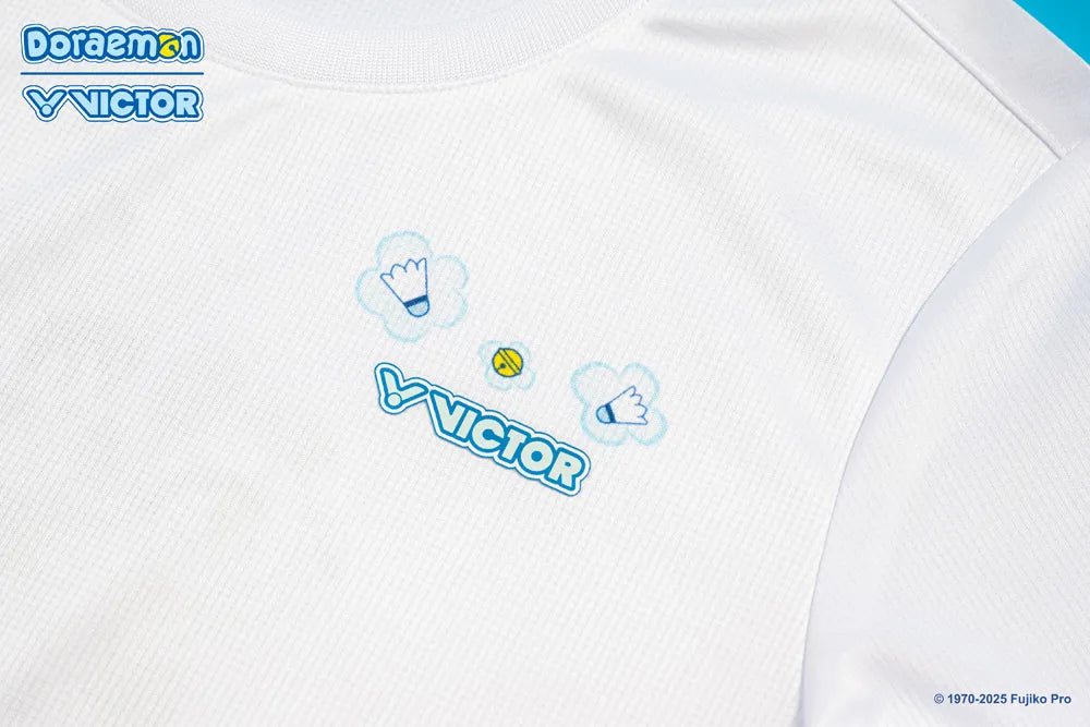 VICTOR Doraemon Knitted T-Shirt T-525DRM A