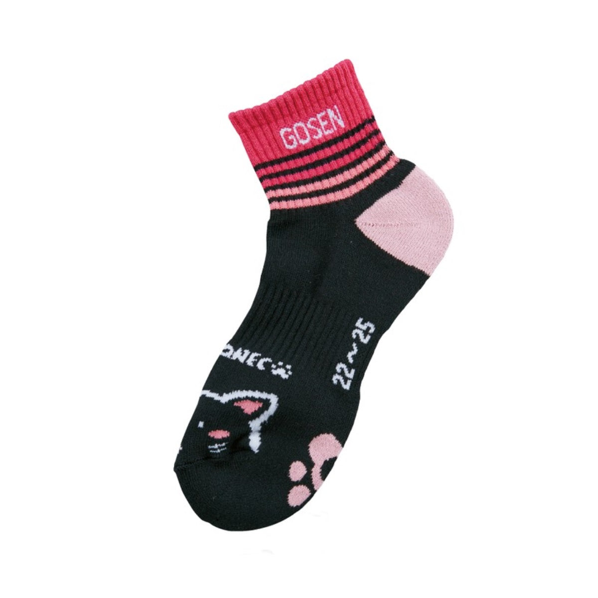 Gosen Pochanec Quarter Cut Socks [Black]