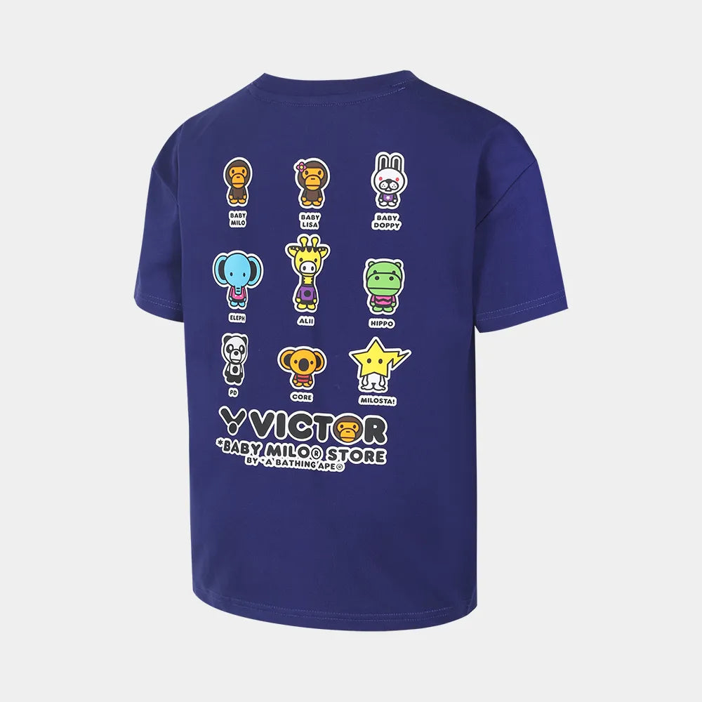 VICTOR x BABY MILO STORE® Junior Knitted T-Shirt T-501JRBM F