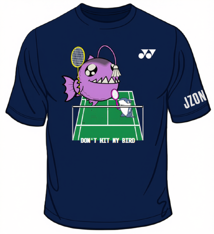 JZONE Limited Edition Angler Fish Shirt [Navy Blue]