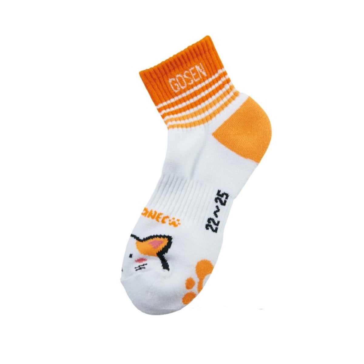 Gosen Pochanec Quarter Cut Socks [Orange]