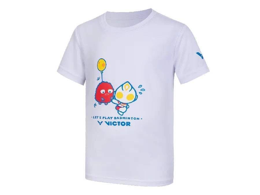 Victor X ULTRAMAN Knitted T-Shirt T-505UTM A [White]
