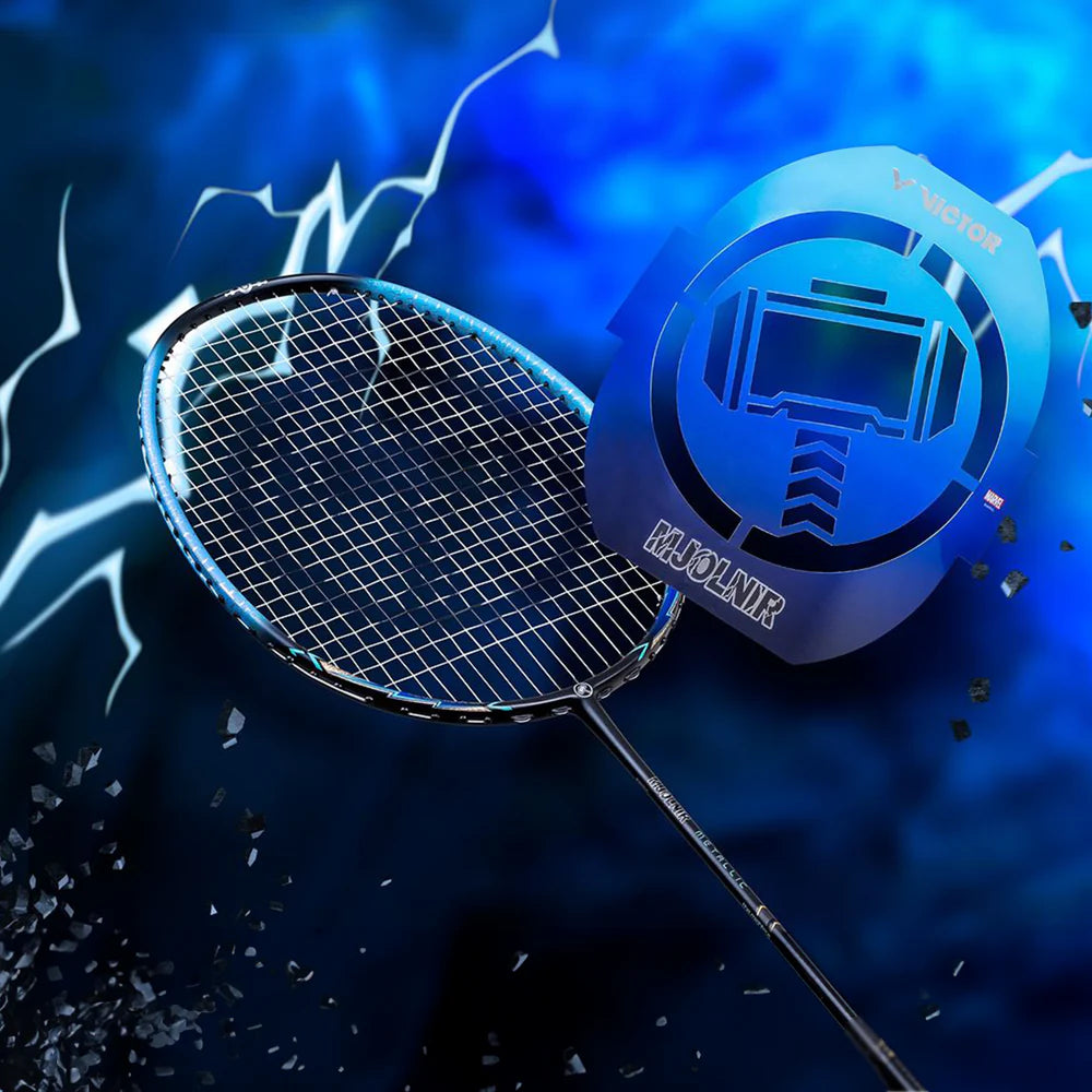 VICTOR MJOLNIR LIC|海外限定モデル ビクターラケット Victor X Marvel Thor Mjolnir Metallic Limited Racquet – J Zone