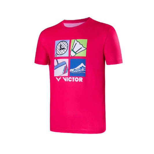 Victor Game Series T-shirt [Rose Red](T-30025 Q)