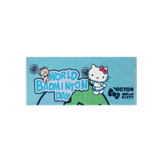 Victor x Hello Kitty Towel [Baby Blue](TW- KT302 M)