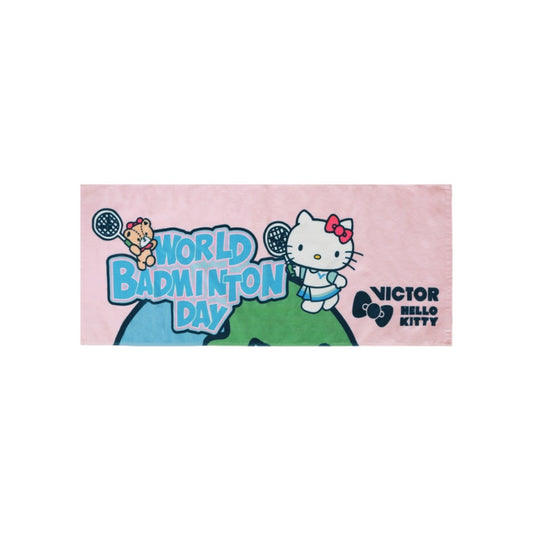 Victor x Hello Kitty Towel [Pink](TW- KT302 I)