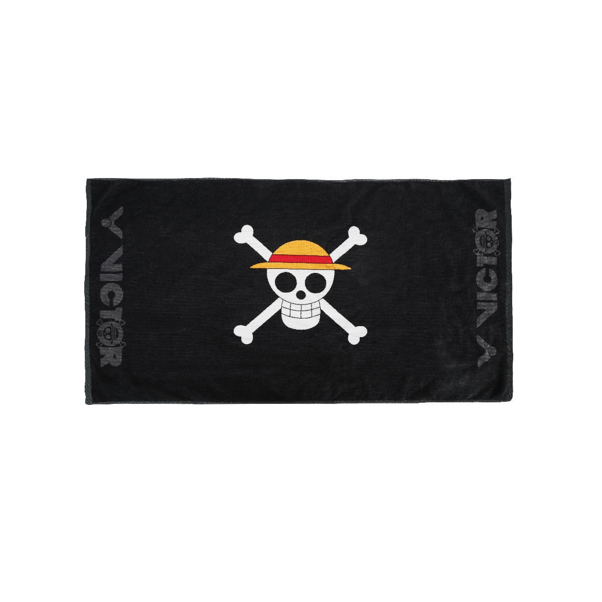 Victor X One Piece Luffy Skull Sport Towel[Black](TW-OPB-C)